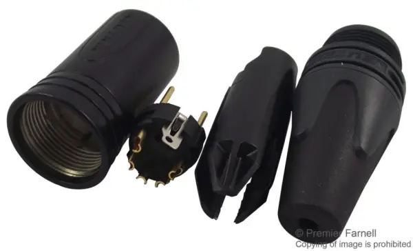 NEUTRIK Connecteur XLR Mâle 5 Pôles, Noir