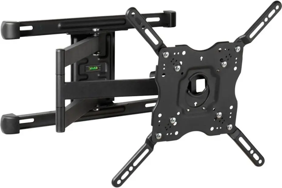 Vivanco Tilt & Swivel Double Arm TV Wall Mount for 65-Inch Screens