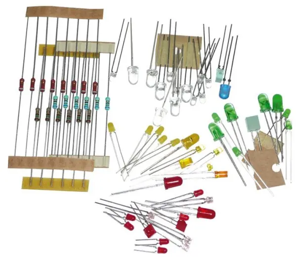KEMO ELECTRONIC LED電子学習キット 50LED＆抵抗セット