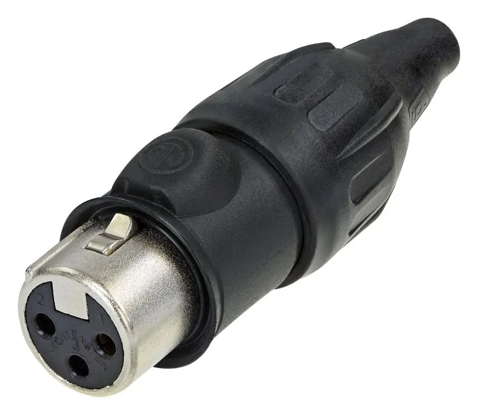 Connecteur XLR NEUTRIK 3 pôles, IP65, 16A
