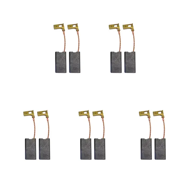 CarbonBr - 5 Tacar de 2x Scuaba Carbóin do Makita CB171 (6.5×13.5×27mm)