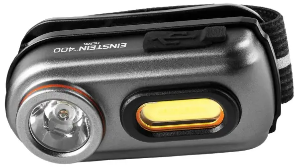 NEBO SPORTS Einstein 400 Oplaadbare Hoofdlamp, 400 Lumen