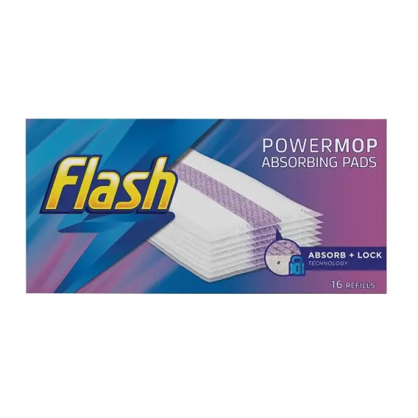 Flash PowerMop Refill Pads 16 Pack