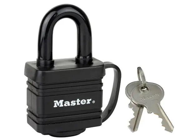 Master Lock - Kunci Pad Tahan Cuaca® 40mm Penamat Hitam