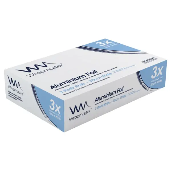 Wrapmaster 1000 Aluminium Foil Refills, 30cm x 30m, 3pk