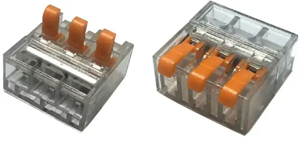 HYLEC 3-Pole Terminal Block with Kwik Lever, 4mm², 32A