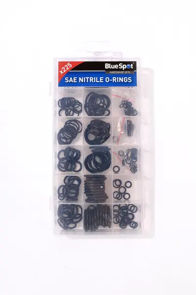 Blue Spot 225-Piece SAE Nitrile O-Ring Assortment