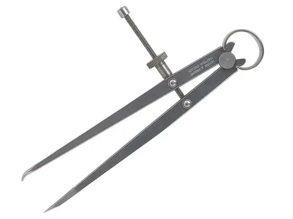 Moore & Wright 5210R Compasso de Interiores com Mola 250mm (10 Polegadas)