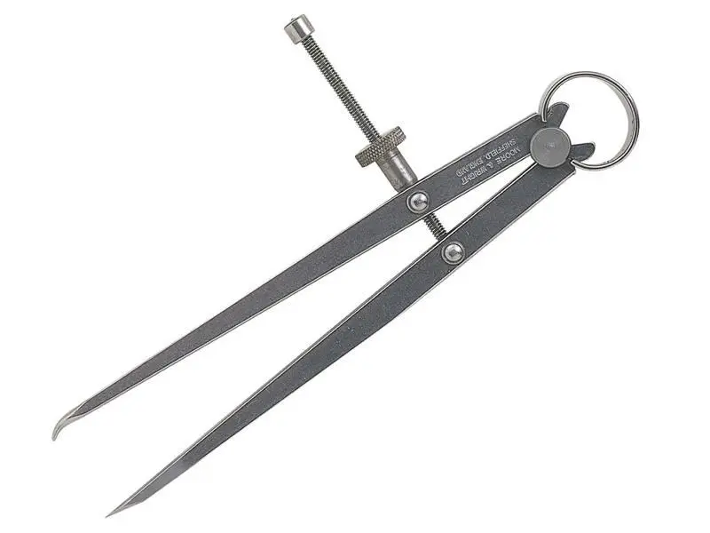 Moore & Wright 5210R Compas d'intérieur à ressort 250mm (10 pouces)