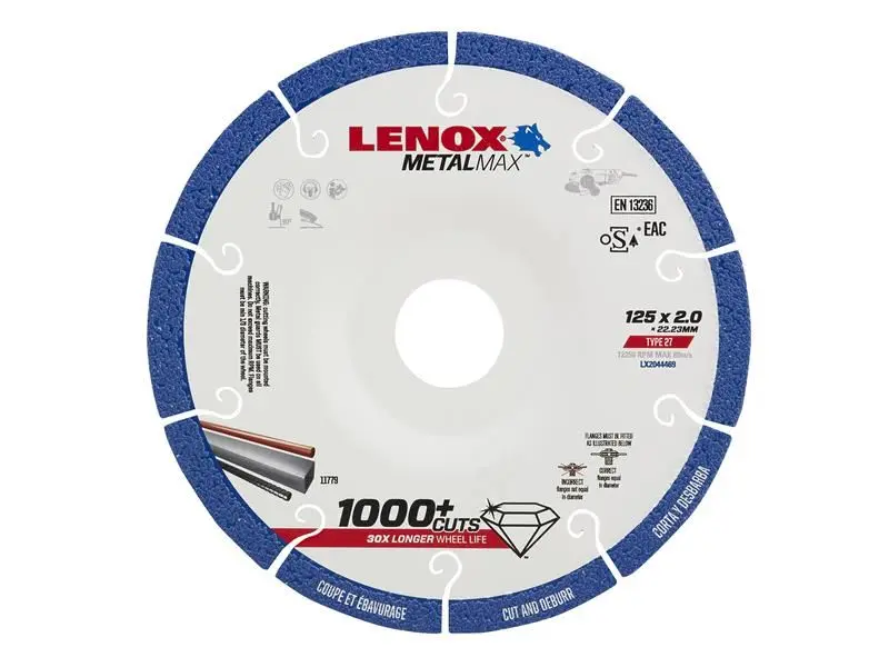 LENOX METALMAX Diamantový kotouč 125mm pro řezání kovů