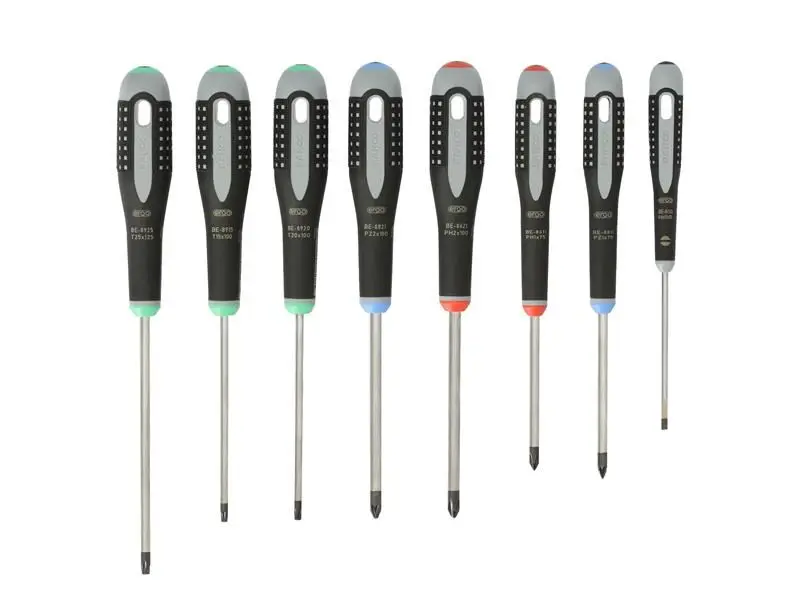 Bahco BE-9872 ERGO™ Screwdriver Set, 8-Piece