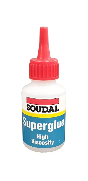 Soudal Superglue HV Hoge Snelheid Professionele Lijm, 50g