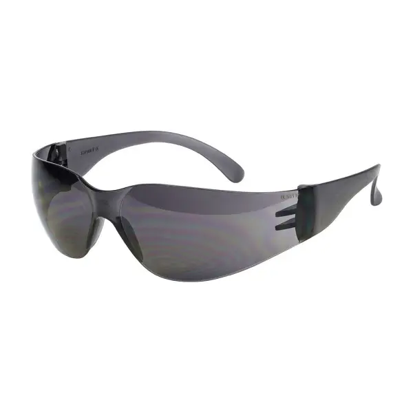 Timco Standard Smoke Safety Glasses, Anti-Scratch, UV Protection