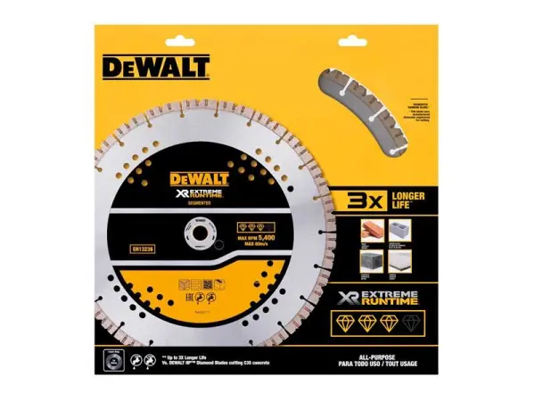 DEWALT Disco Diamantado Serie Elite 180mm para Materiales Duros