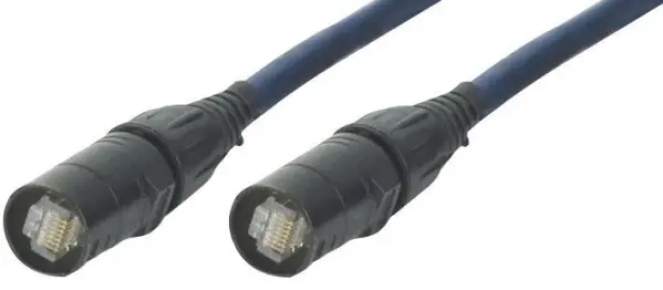 DAP AUDIO Cat5e RJ45 Stage Lead, 3m, Blue