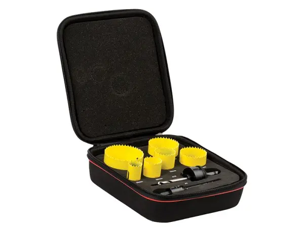 Starrett Fast Cut Bi-Metal Holesaw Kit, 8-Piece, General Purpose