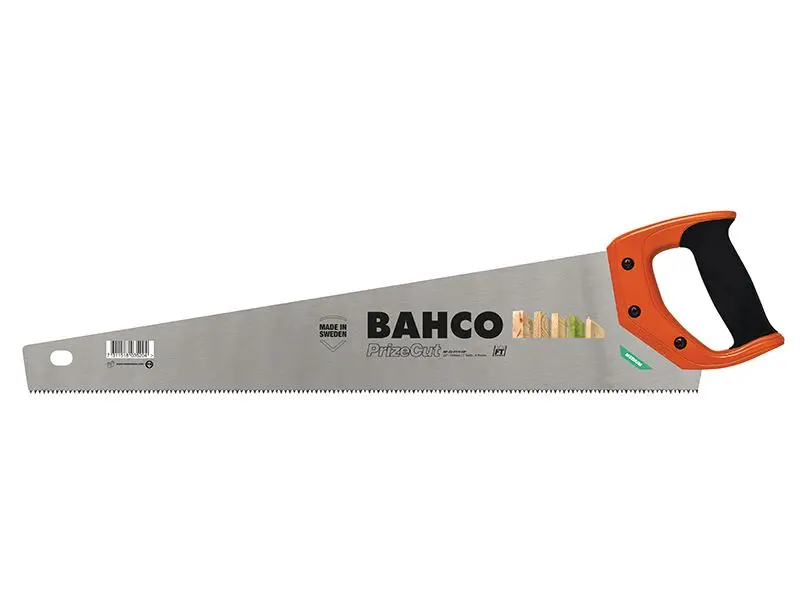 Bahco SE22 PrizeCut Sierras de Mano para Madera, 550mm, 7 TPI