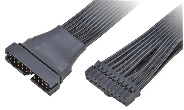 AKASA כבל הארכה USB 3.0 19-Pin בקונפיגורציה נמוכה, 150 מ'מ