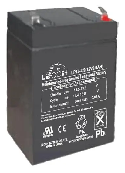 LEOCH LP Series 12V 2.9Ah SLA baterie