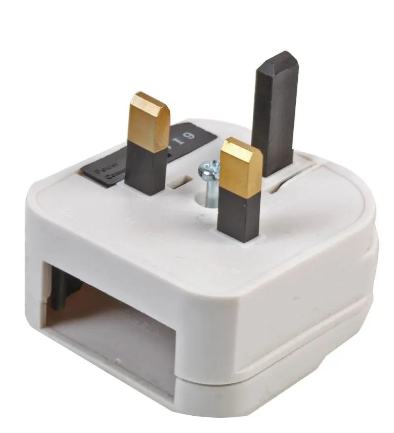 POWERCONNECTIONS - Μετατροπέας Euro σε UK, 3A, Λευκό