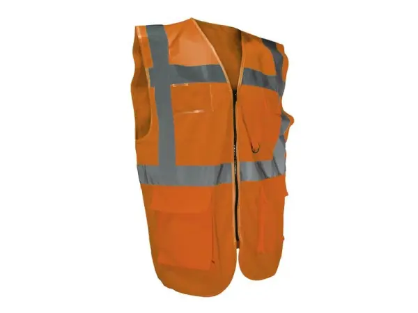 Scan Hi-Vis Utiliteitshesje, Oranje, Medium (104cm)