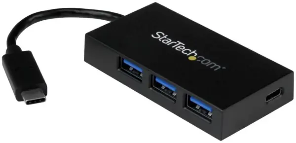 STARTECH 4-portový USB 3.0 rozbočovač - USB-C na 1x USB-C & 3x USB-A
