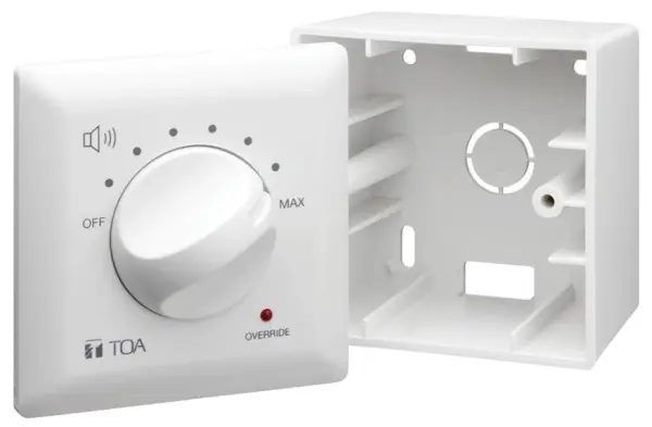TOA AT-4000 Attenuatore 12W con Controllo Volume e Scatola