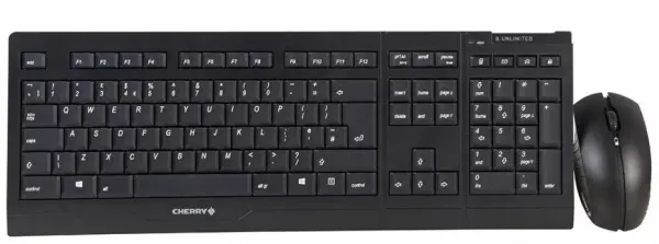 CHERRY B.UNLIMITED 3.0 Draadloos Toetsenbord & Muis Set, Zwart