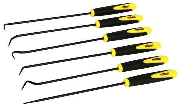 Rolson Long Reach Hook & Pick Set, 6-Piece, 240mm