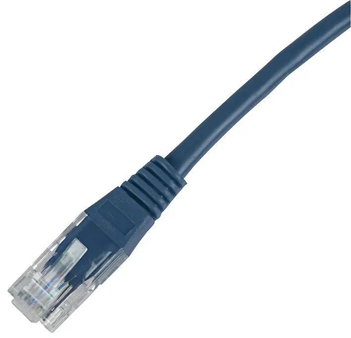 CONNECTIX CAT5e UTP Ethernet Cable, RJ45, Blue, 2m
