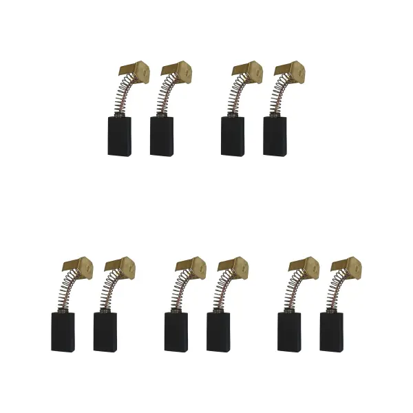 CarbonBr 5 Set Spazzole a Carbone per Smerigliatrice Bosch U27 Bt - 6x14x25/23m