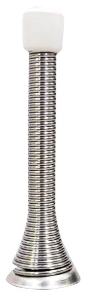 ST HELENS HOME AND GARDEN Spring Door Stop - Chrome