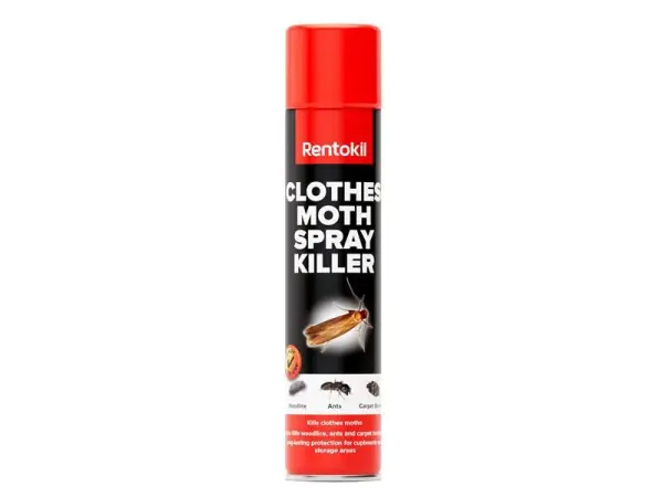 Rentokil Spray Antitarme per Tessuti FSC101 Elimina Tarme, 313g
