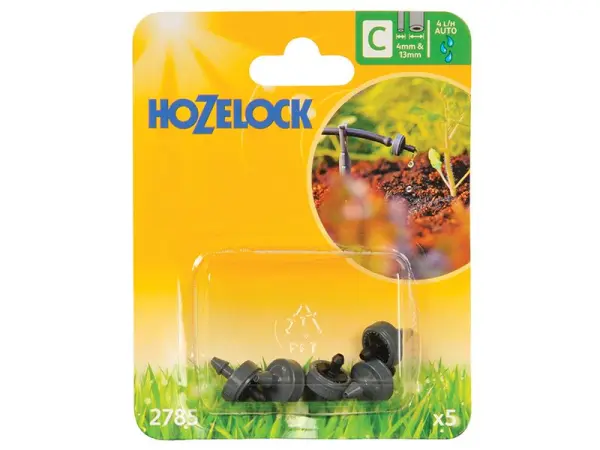 Hozelock טפטפת לחץ 2785 לקצה הקו, 4 מ