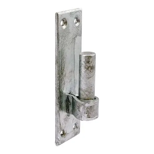 Timco Hook on Rectangular Plate, Hot Dipped Galvanised, 115 x 40mm (12mm Pin, 2