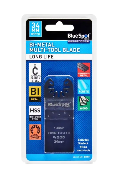 Blue Spot Tools 34mm双金属多用途刀片