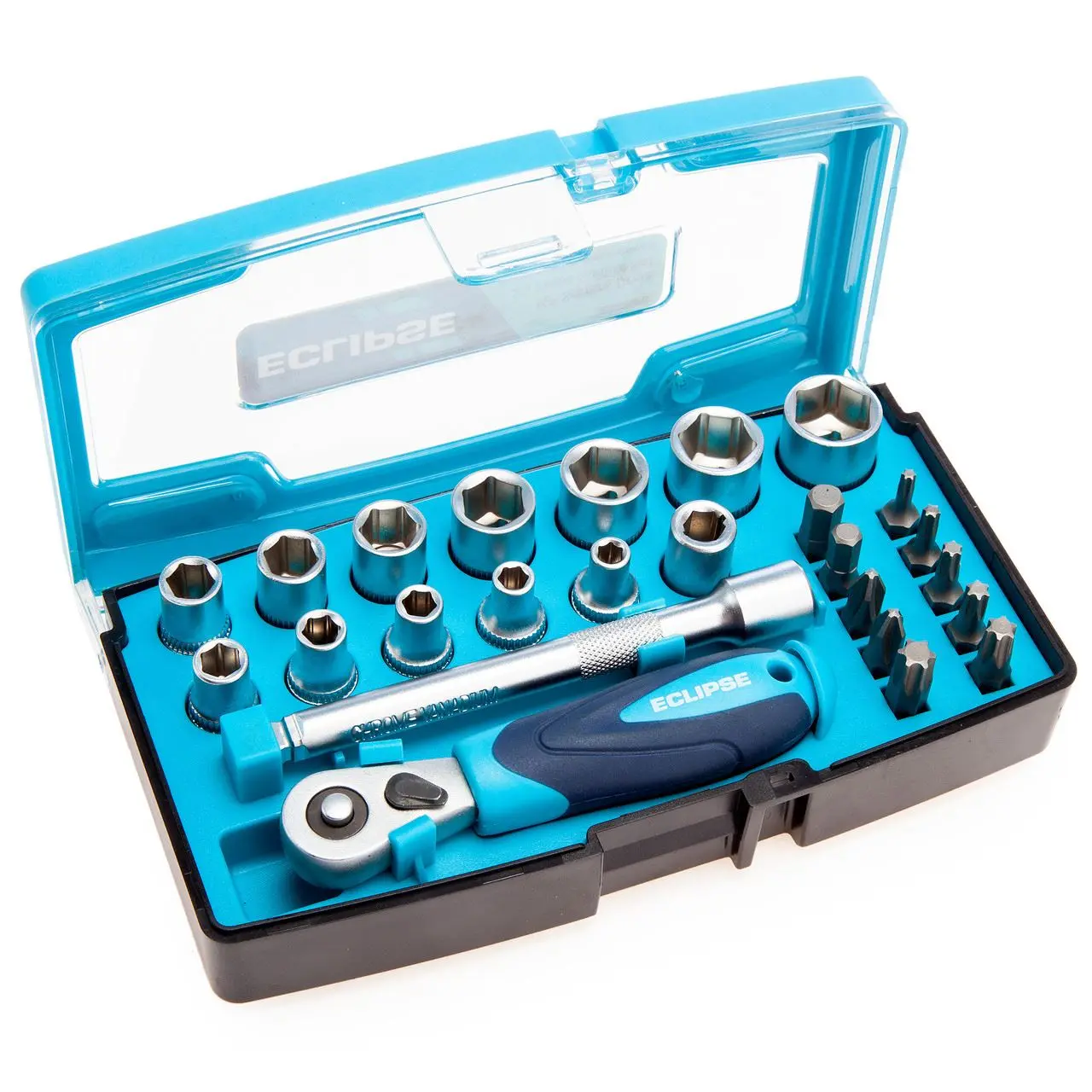 Eclipse ESS25PS 1/4in Drive Socket Set (25 Piece)