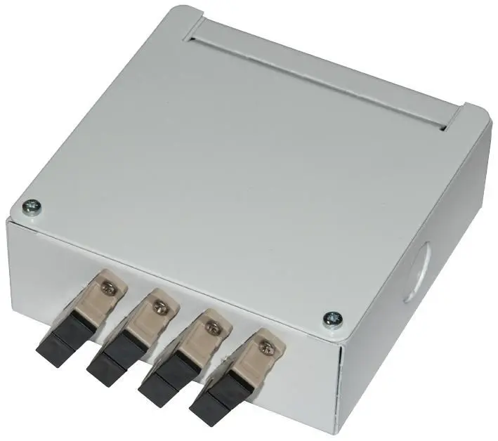 Connectix SC 8-Way Loaded Steel Breakout Box