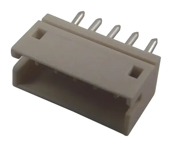 JST ZH Series 5-Way Top Entry Header, 1.5mm Pitch, Tin-Plated Brass