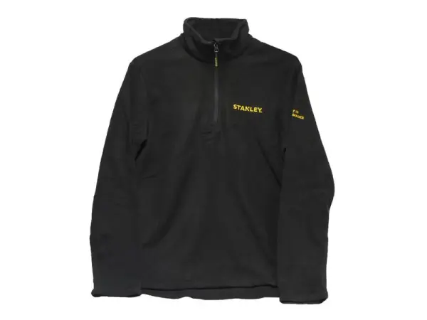 STANLEY Gadsden 1/4 Zip Micro Fleece - Zwart, XXL