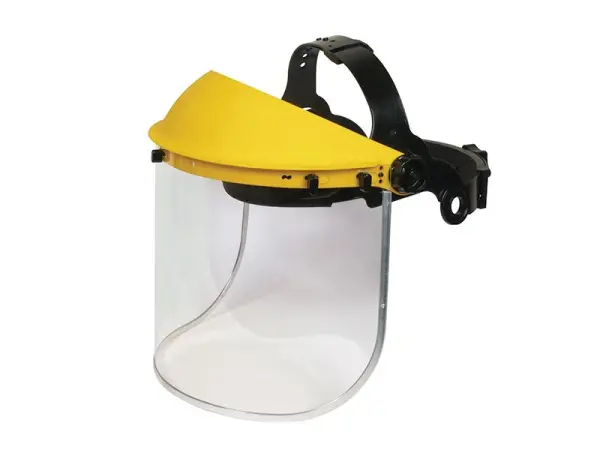 Vitrex Safety Shield - Clear Polycarbonate Visor with Adjustable Headband