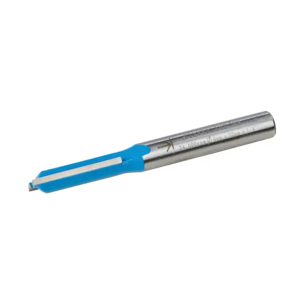 Silverline 1/4in Straight Metric Cutter, TCT, 6x20mm