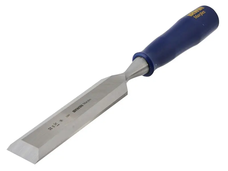 Irwin Marples M444 Bevel Edge Chisel, Blue Handle, 32mm