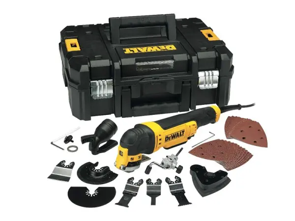 DeWALT 電動工具 - DWE315KT 多功能震動工具套裝 & TSTAK 300W 240V