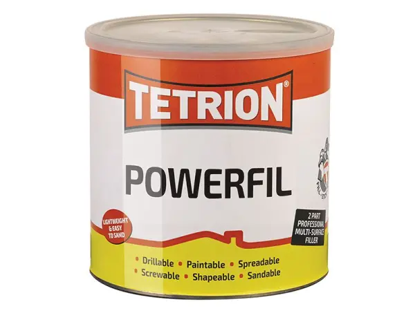 Tetrion Powerfil 2-Part Filler, Rapid-Cure, 2kg