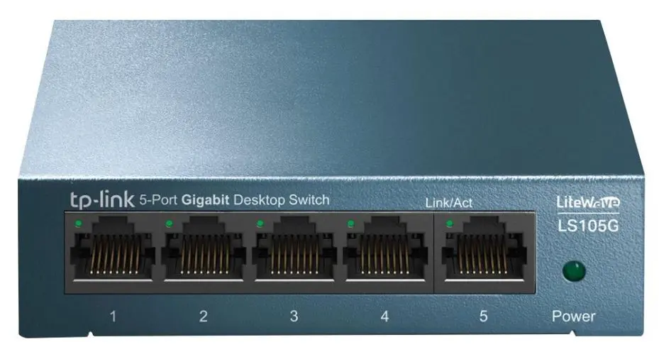 TP-Link LiteWave 5-Port Gigabit Ethernet Switch for Home & Office