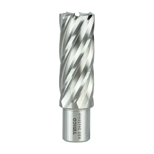 Timco Broaching Cutter - M2 HSS Staal, 24mm x 50mm, Lange versie