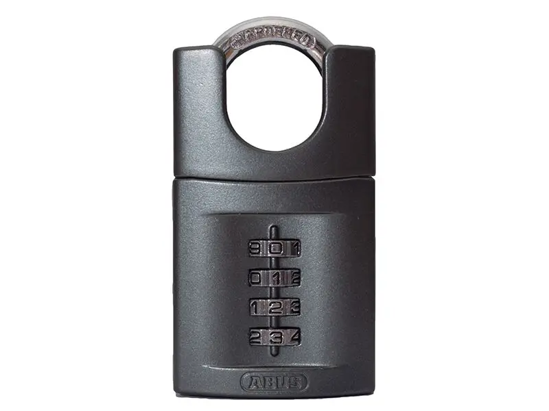 ABUS 158CS/50 50毫米封閉式鋼製密碼掛鎖（4位數字）