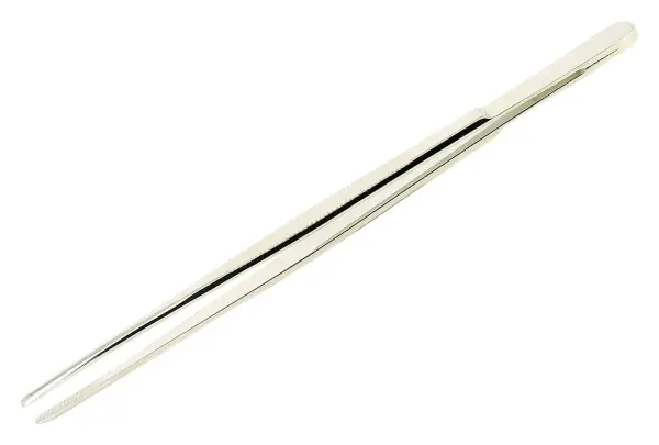 Multicomp Pro Component Positioning Tweezers with Straight Round Tips - 200mm