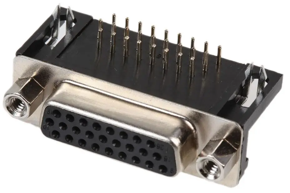 PRO SIGNAL 26 Pin D-Sub Socket, PCB, Right Angle, High Density